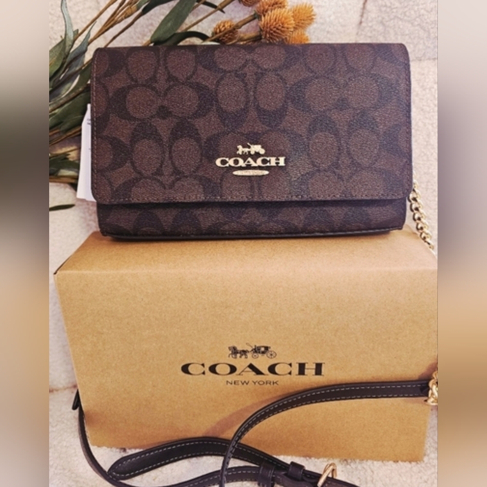 Coach 3-way Monogram Bag!